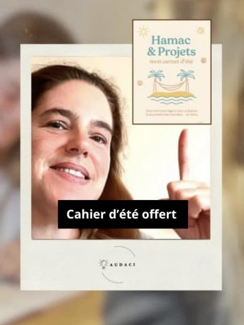 cahier d'été audaci coaching